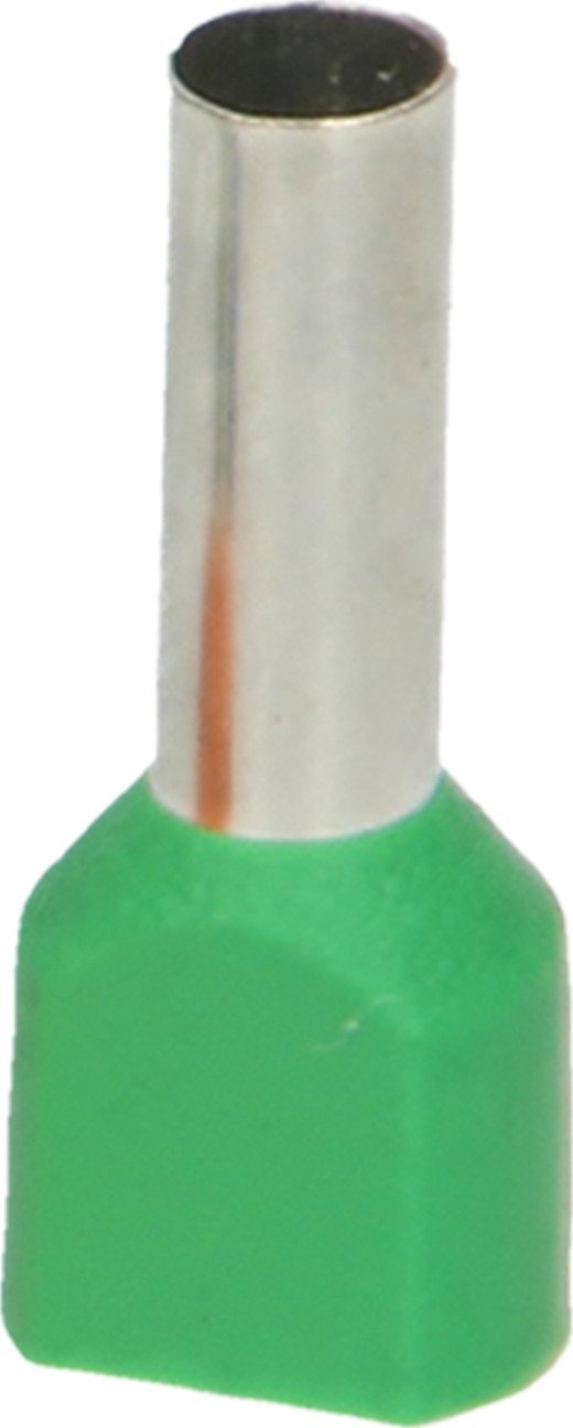 Orno Tulejka izolowana podwójna, przekrój maksymalny 6mm?, długość miedzianej tulejki 14mm, 100 sztuk.