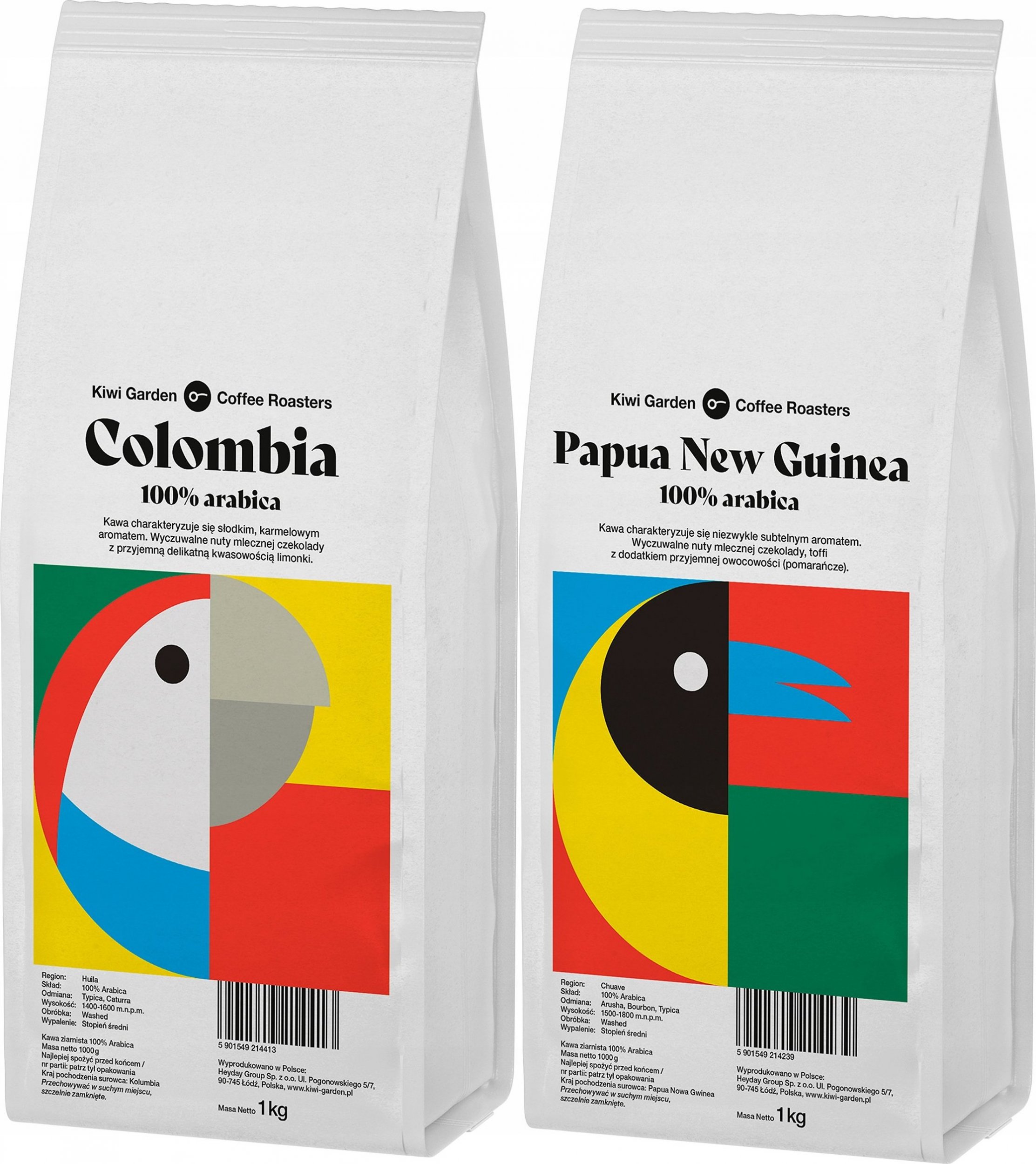 Kawa ziarnista Kiwi Garden Coffee Roasters 2 kg