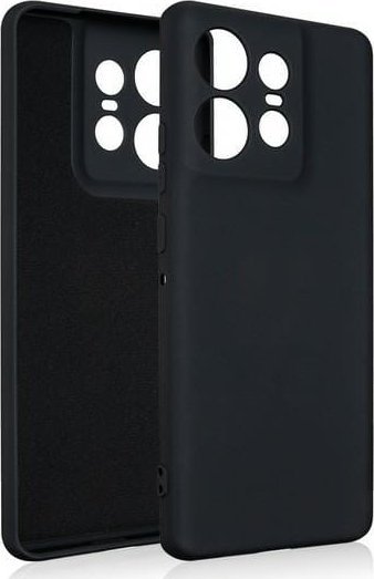 Beline Beline Etui Silicone Motorola Edge 50 Pro czarne /black