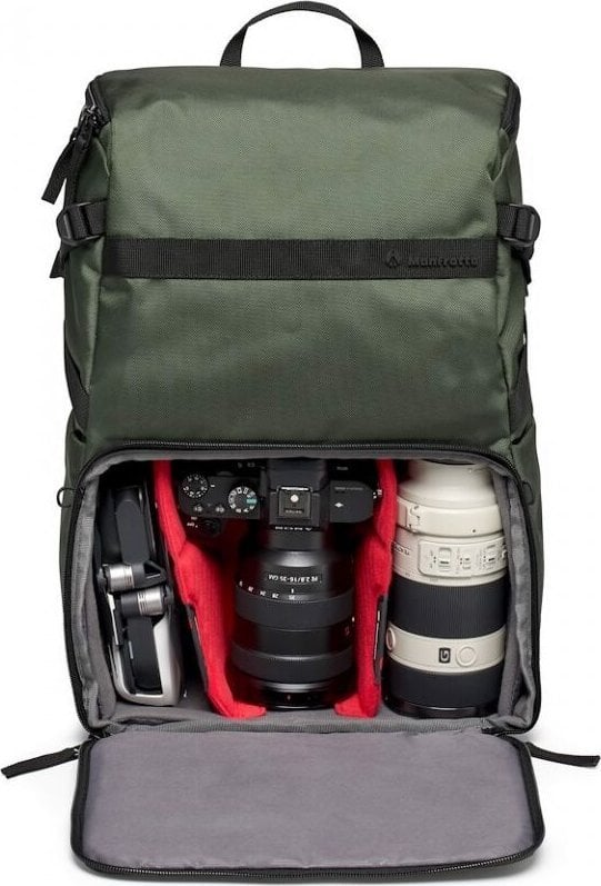 Plecak Manfrotto Manfrotto MB MS2-BP, Backpack, Universal, Shoulder strap, Notebook compartment, Olive