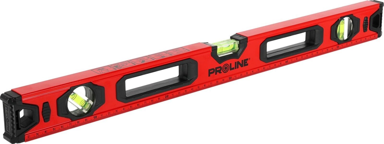 Pro-Line POZIOMNICA STAND.UCH.3LIB.FREZ,1MM/1M,60CM,PROLINE