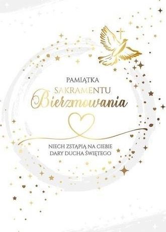 KUKARTKA Karnet B6 PR-240 Bierzmowanie