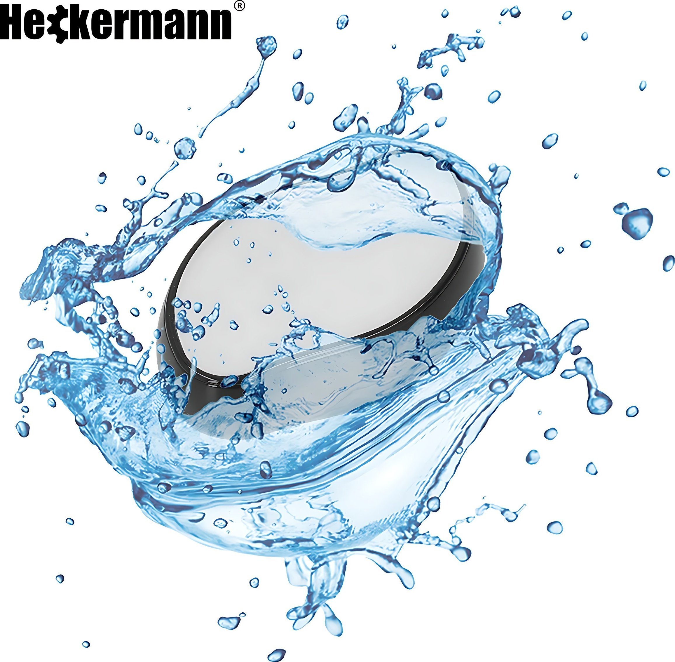 Heckermann Kamień do usuwania włosów Heckermann MMQ-45 Czarny