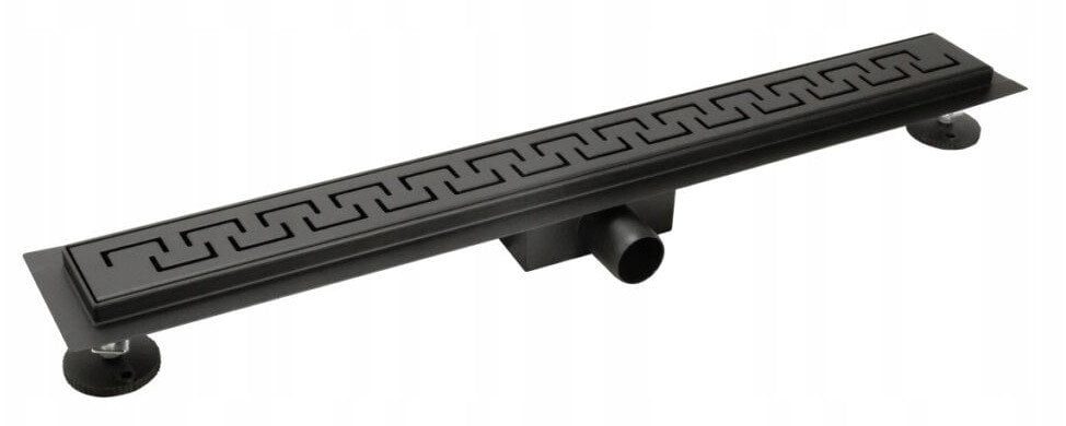 Odwodnienie Prysznicowe Liniowe Grek Ch 900B Czarny (S)