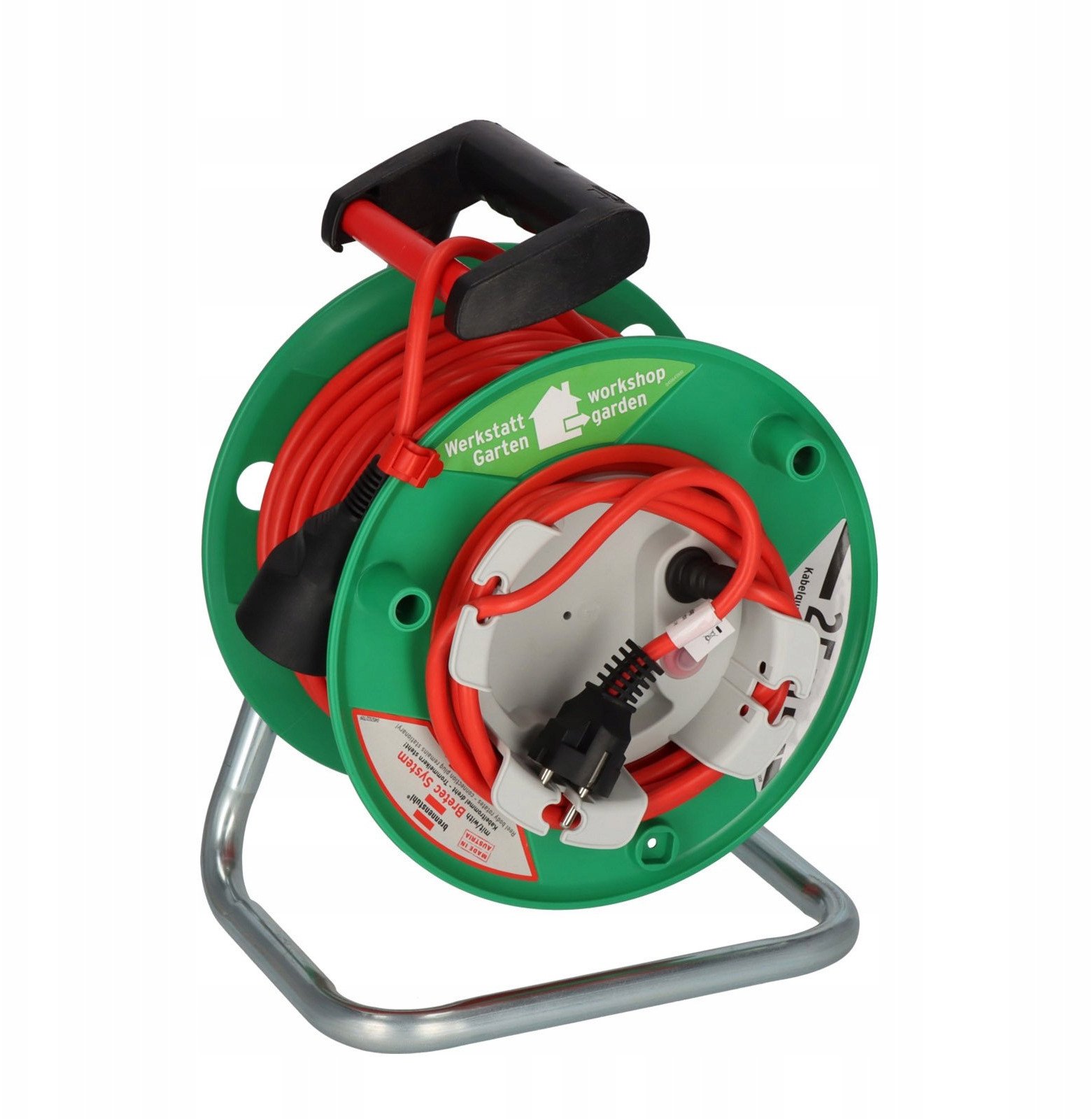 Przedłużacz bębnowy Bretec Brennensthul Akyga AK-CR-03 1 gniazdo 3x1.5 mm IP20 25 m