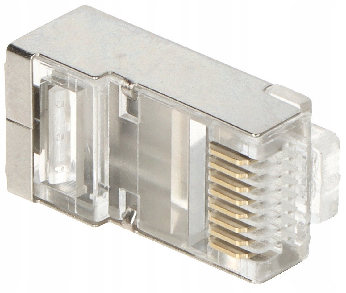 WTYK MODULARNY PRZELOTOWY EKRANOWANY RJ45T/6-EKRAN*P100 TYP EZ