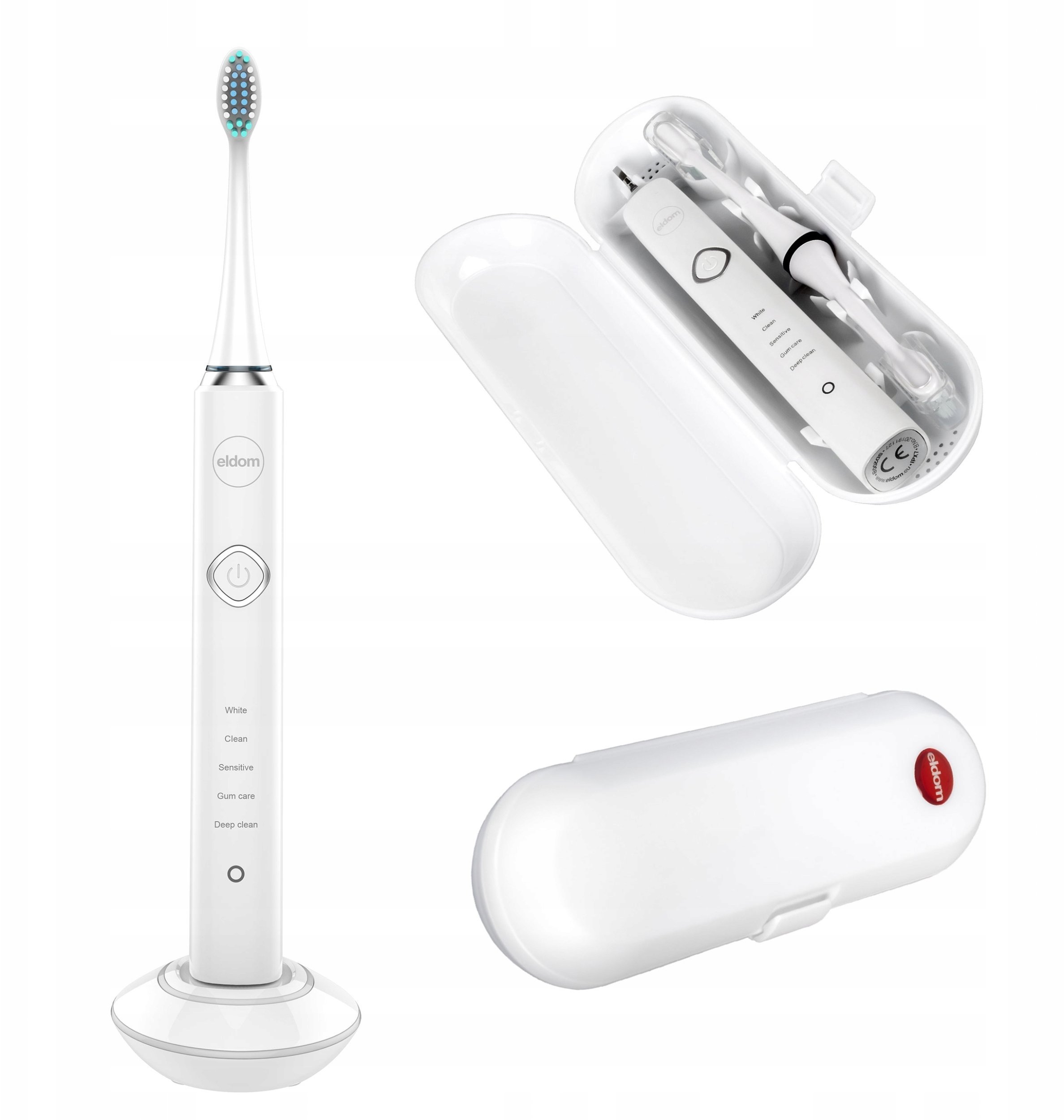 Etui do szczoteczek białe SD100/SD200 ELDOM