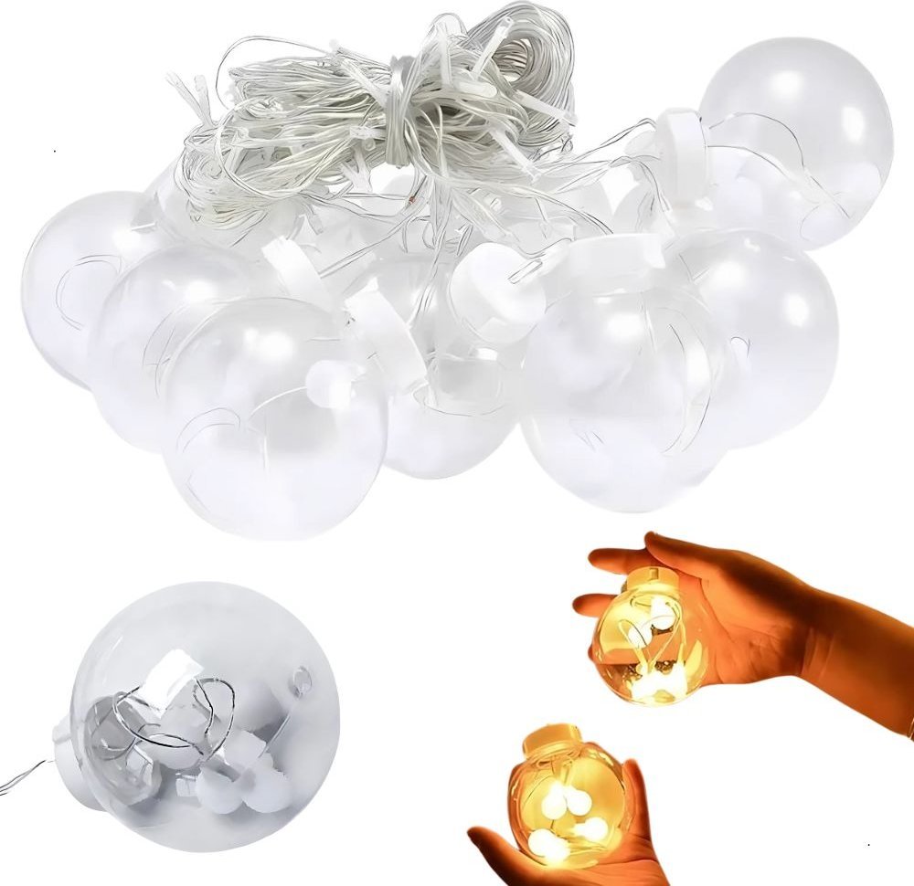 Dekoracja świąteczna xxxxxxxxxxxxxxxx Verk Group (Verk) Lampki kurtyna girlanda świąteczna ozdoba bombka 138 led ciepła barwa ip44 Lampki kurtyna girl