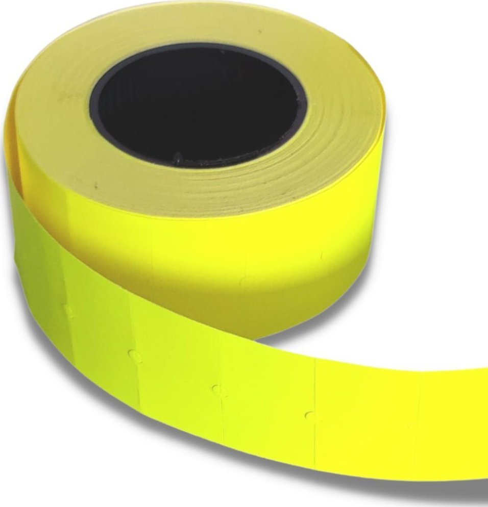 StudioCen Taśma do metkownicy Irz. prosta-żółta 5szt.