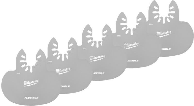 MILWAUKEE MT OSTRZE - ELASTYCZNY SKROBAK DO USUWANIA USZCZELNIEŃ 70 mm /5szt.