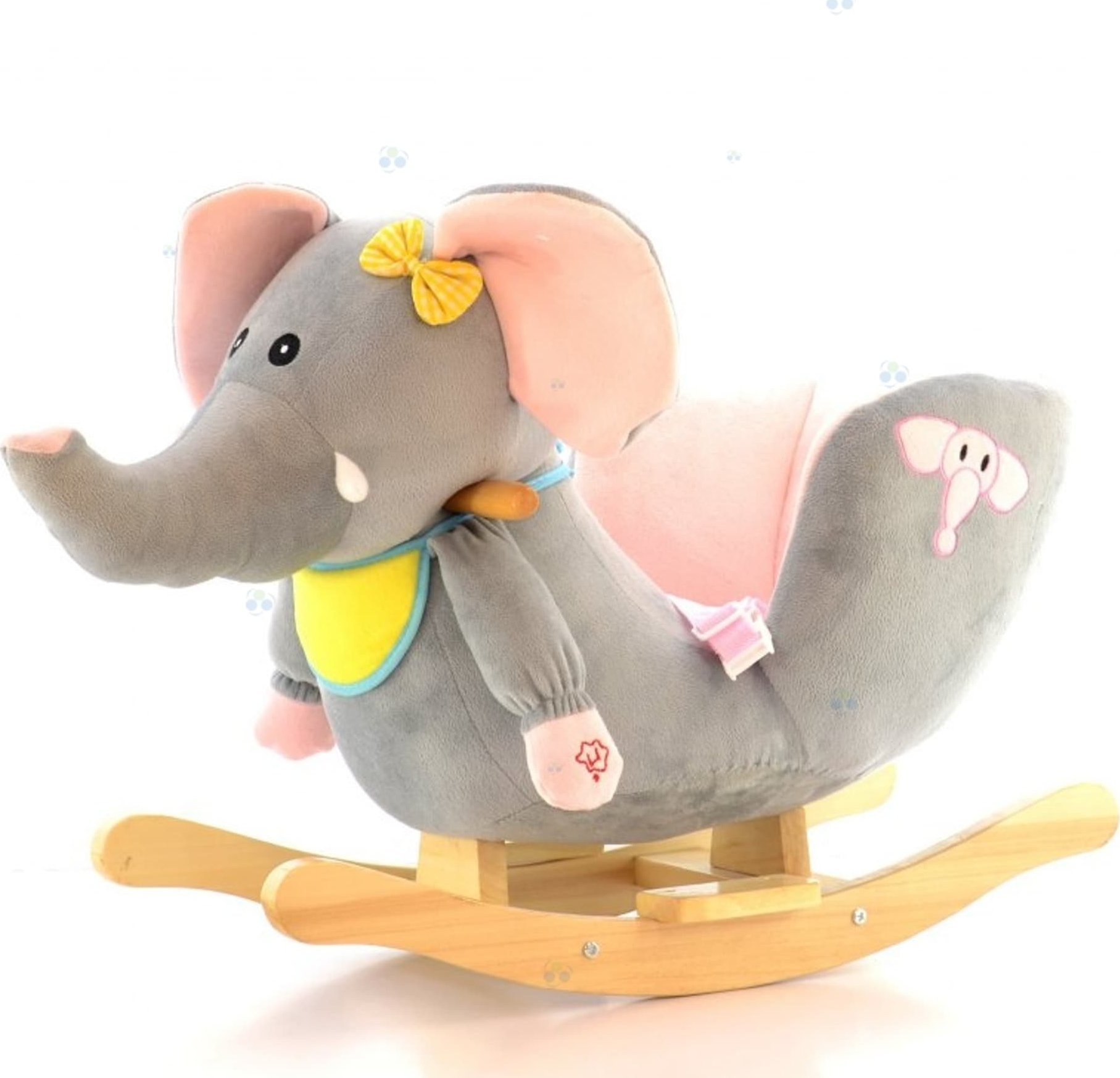 EURObaby ZABAWKA SŁOŃ BUJANY #D1 Szary
