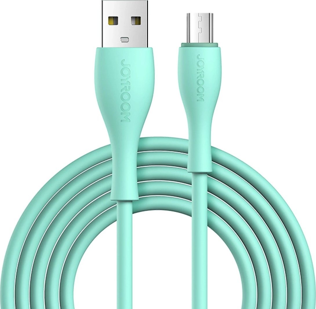 Kabel USB Joyroom USB-A - microUSB 2 m Zielony (JYR988)