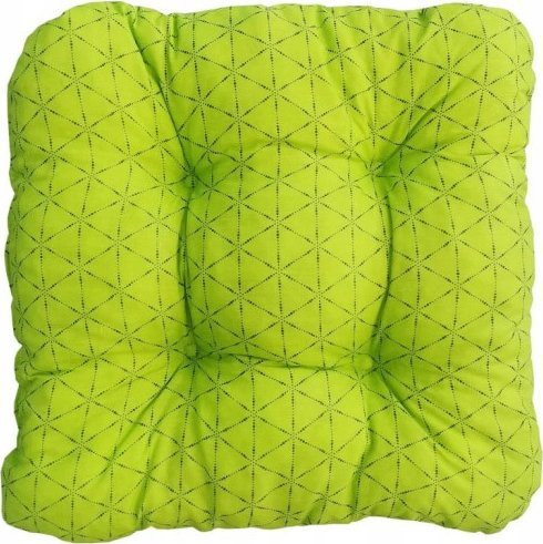 Vog Poduszka ogrodowa zewnętrzna na krzesło zielona 42x42 cm