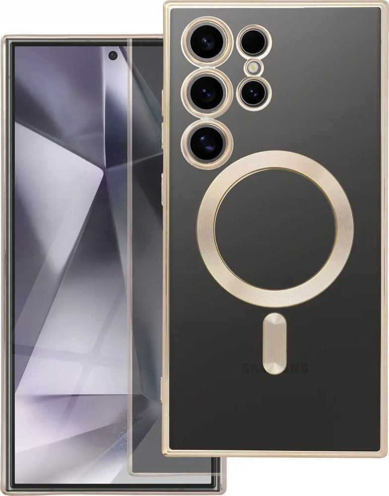 Futerał ELECTRO MAG COVER kompatybilny z MagSafe do SAMSUNG A36 złoty