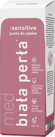Biała Perła Pasta do zębów Sensitive 75ml