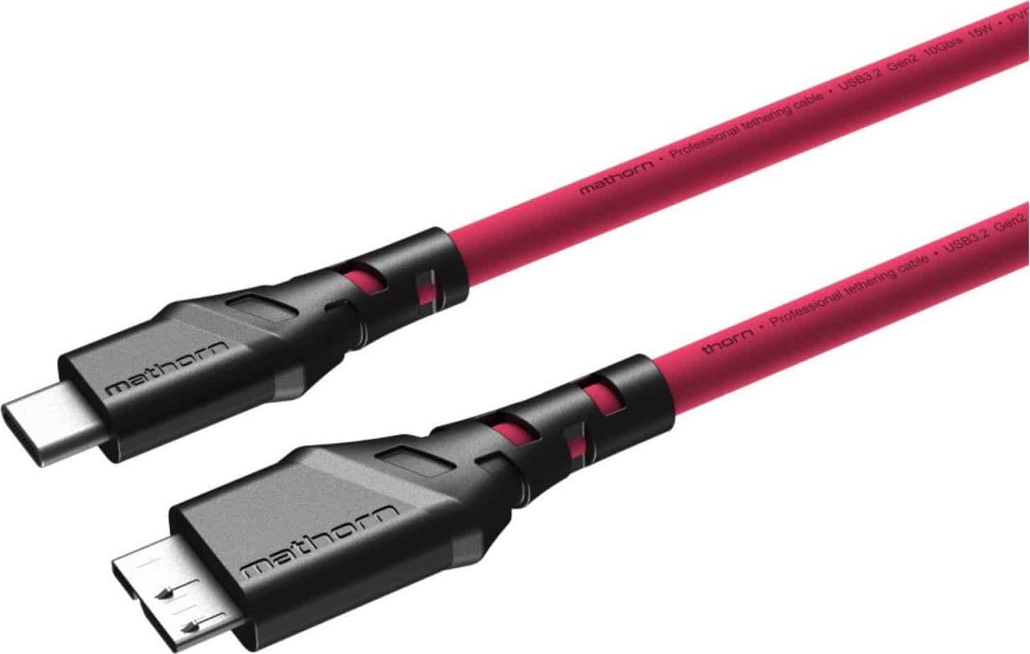 Kabel USB Ednet USB-C - micro-B 2 m Różowy (MTC-230M)