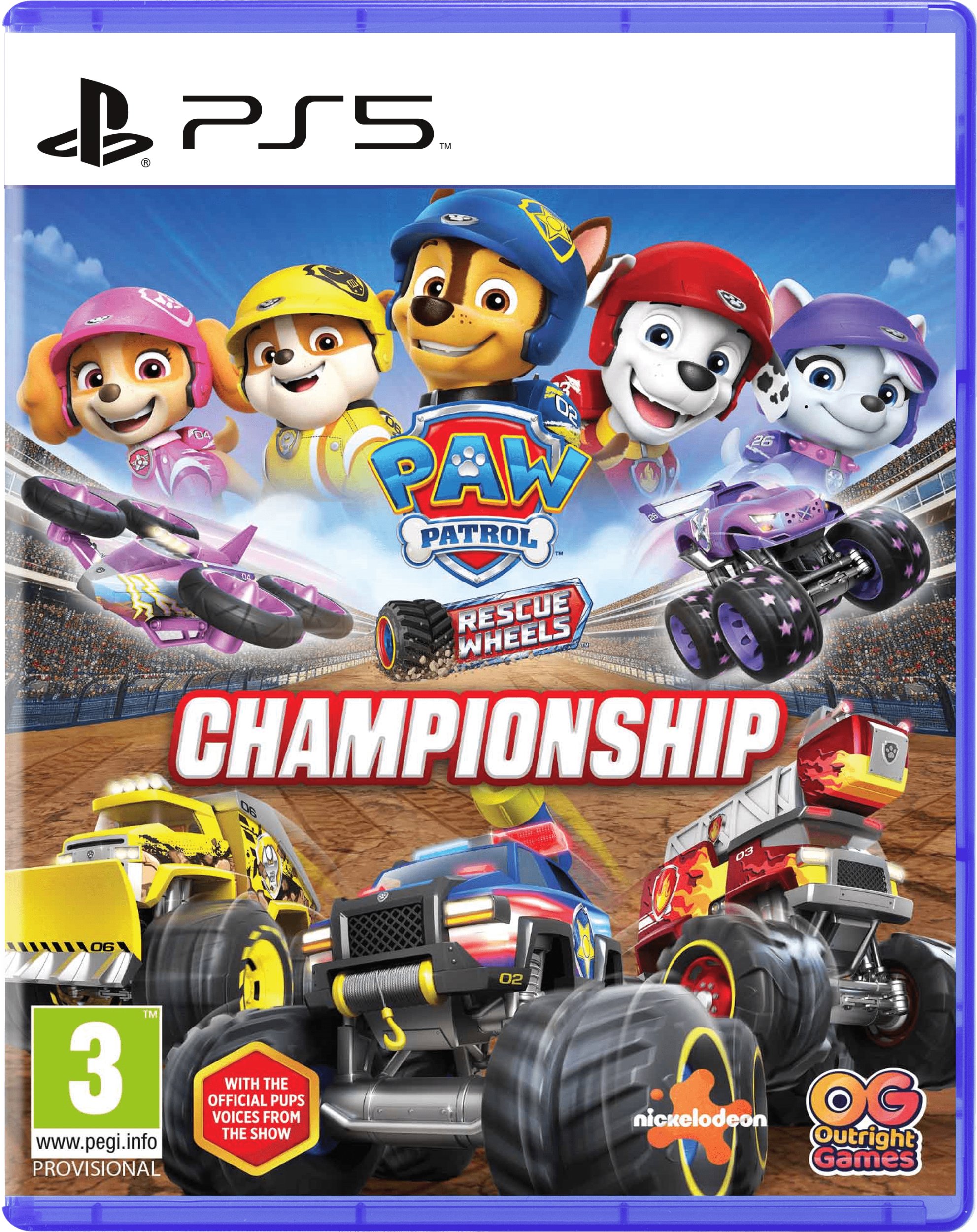 PSI PATROL RESCUE WHEELS: CHAMPIONSHIP PS5