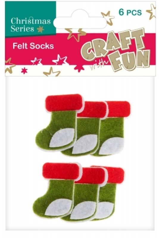 Euro Trade Filc dekoracyjny Skarpeta 383958