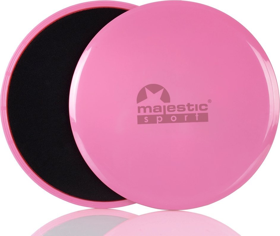 Dyski poślizgowe Majestic Sport różowe