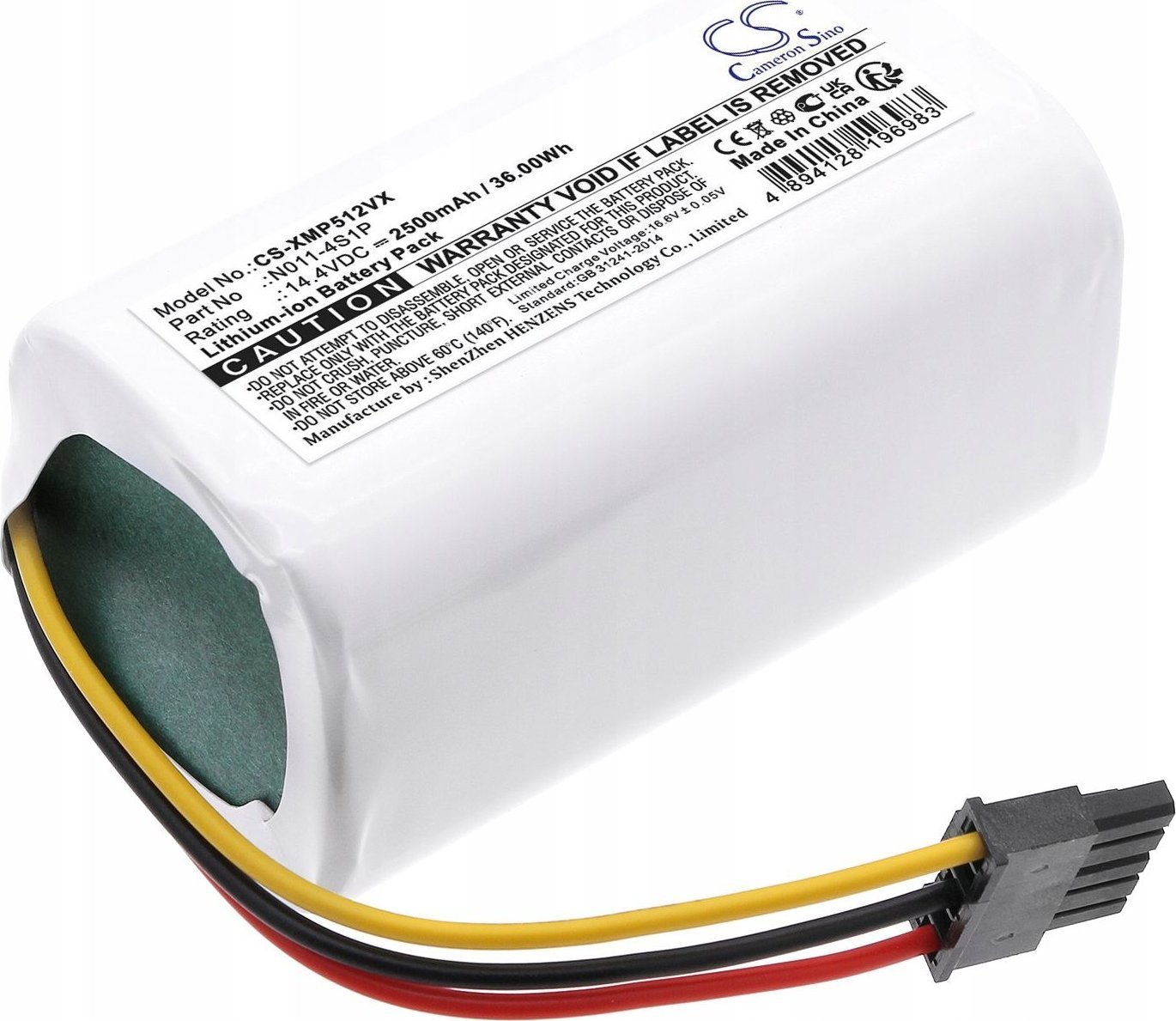 Cameron Sino Akumulator 260V-4S1P N011-4S1P do Xiaomi Mi Robot vacuum Mop 2 Lite / CS-XMP512VX