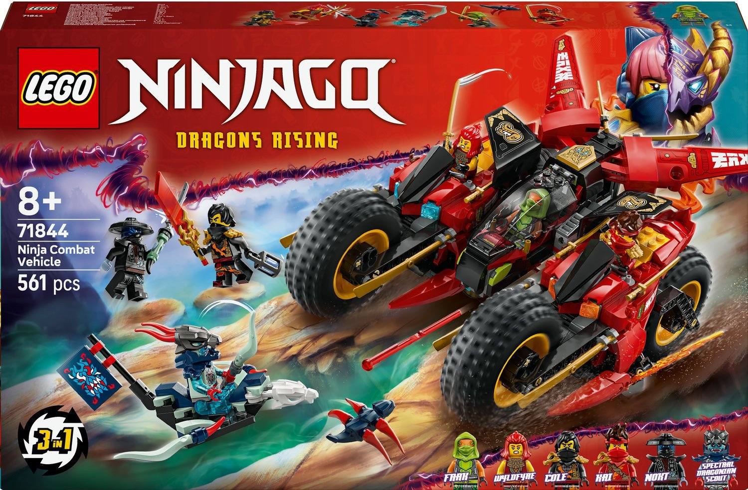 LEGO Ninjago Pojazd bojowy ninja (71844)