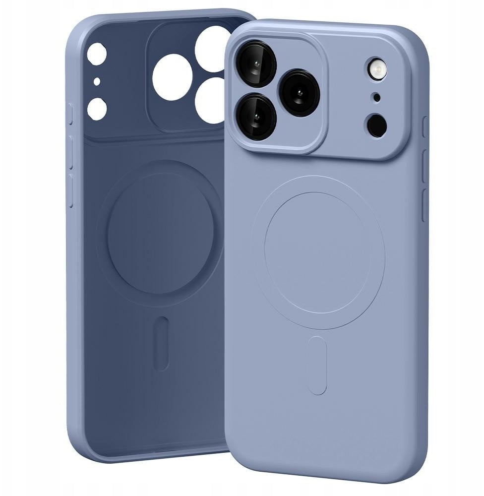 Etui Mercury Semi-Silicone MagSafe do iPhone 17 Pro Max liliowy fiolet