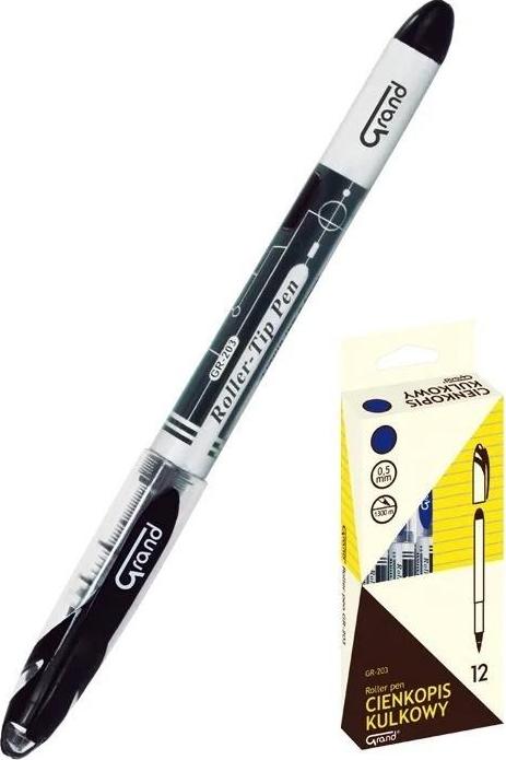 Grand PIÓRO KULKOWE GRAND GR-203 CZARNE