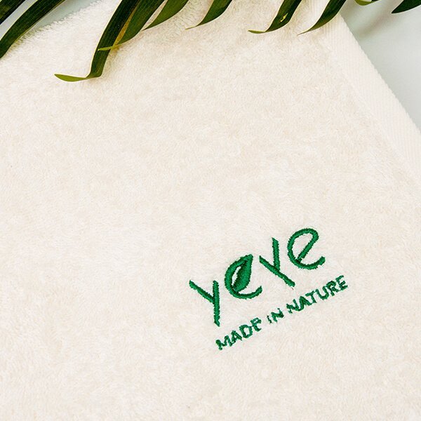 Yeye Ręcznik bawełniany na saunę 100% bawełna 70x140 450 Ecru