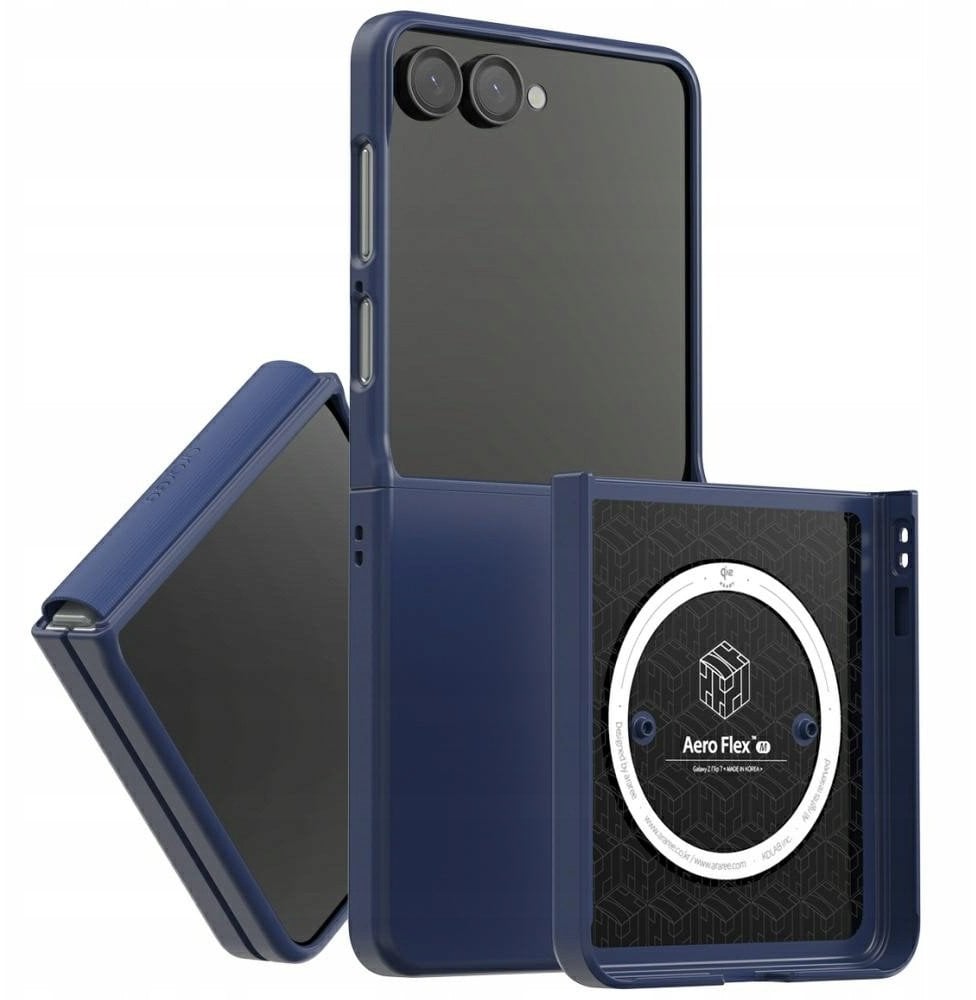 Case Araree Aero Flex M MagSafe Qi2 for Samsung Galaxy Z Flip7 navy