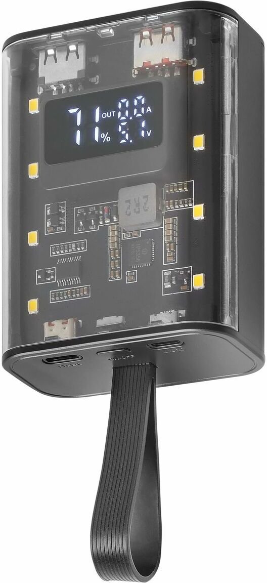 Powerbank Mars Gaming Powerbank MPK10K Czarny 10000 mAh