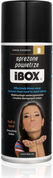 iBOX Sprężone powietrze do usuwania kurzu 400 ml (CHSP)