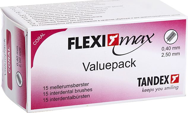 Tandex Tandex Flexi Max coral opakowanie 15 szt. (różowa)