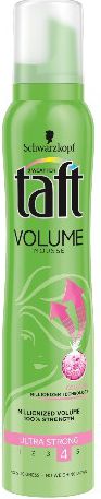 Schwarzkopf Taft Volume Pianka do włosów super mocna 200 ml