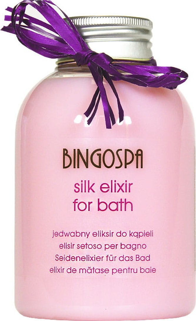 BingoSpa Jedwabny eliksir do kąpieli 500ml
