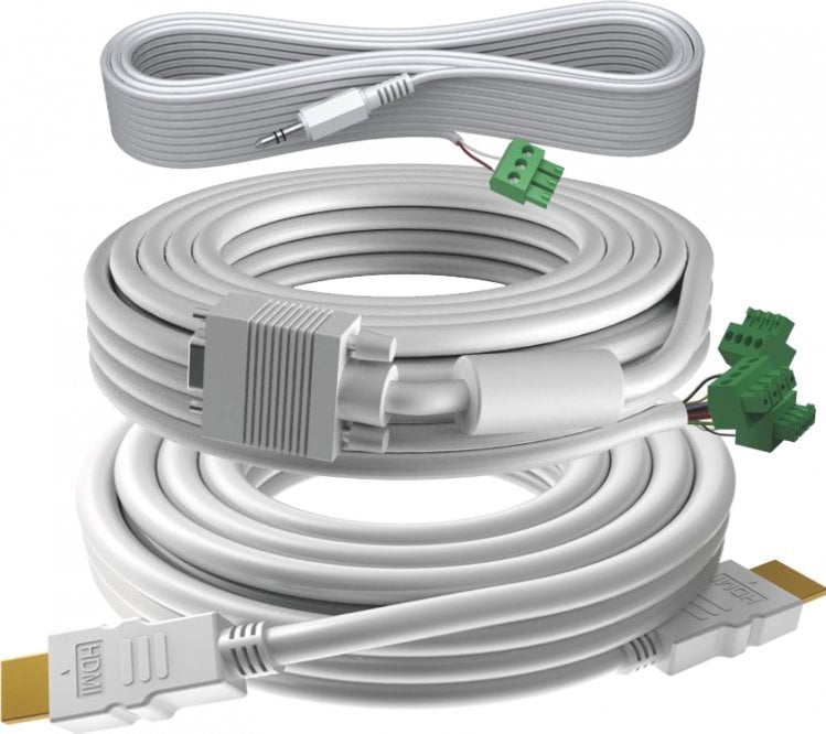 Kabel Vision VISION Techconnect Modulare AV-Frontplatte - 30 JAHRE GARANTIE - 10 m professionelles Installationskabelsortiment - vorkonfektionierte Ka