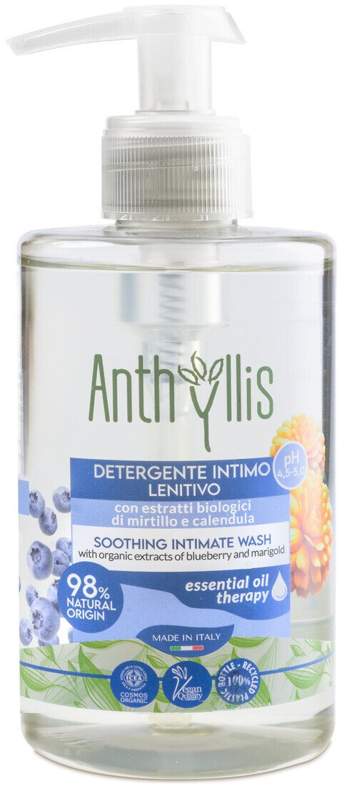 Anthyllis Kojący płyn do higieny intymnej z organicznymi ekstraktami z borówki i nagietka 300ml