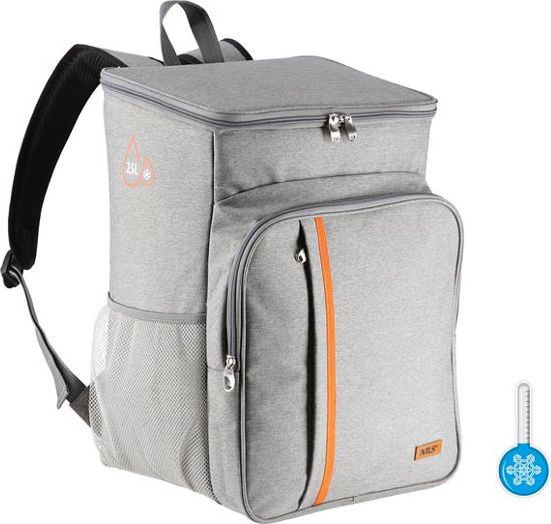 Nils Extreme NC3140 TORBA TERMICZNA SZARA 25L NILS