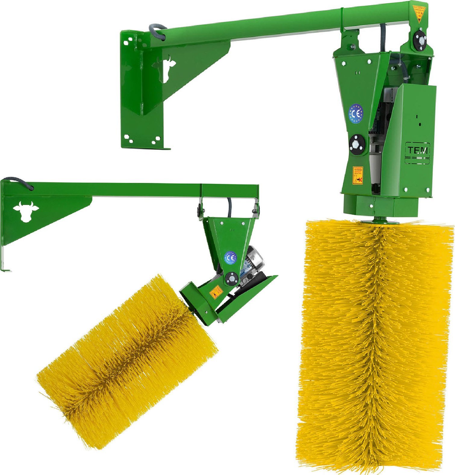 TEM Czochradło szczotka dla krów bydła elektryczna 180 W 30 obr./min Czochradło szczotka dla krów bydła elektryczna 180 W 30 obr./min