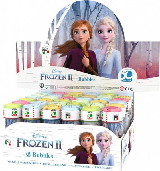 Brimarex Bańki mydlane Frozen 2 60ml display 36 sztuk-5082303