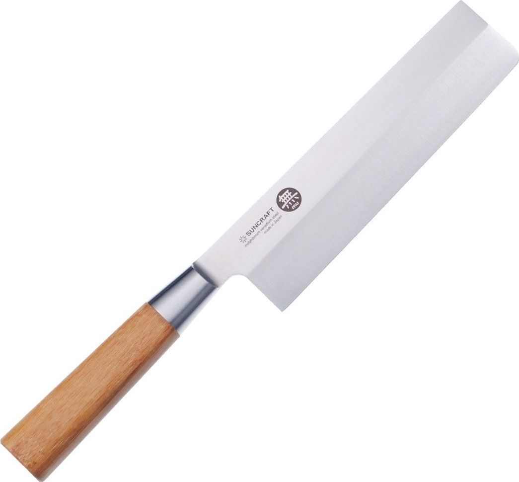 Suncraft Nóż kuchenny Suncraft MU BAMBOO Usuba 167 mm [MU-08] uniwersalny