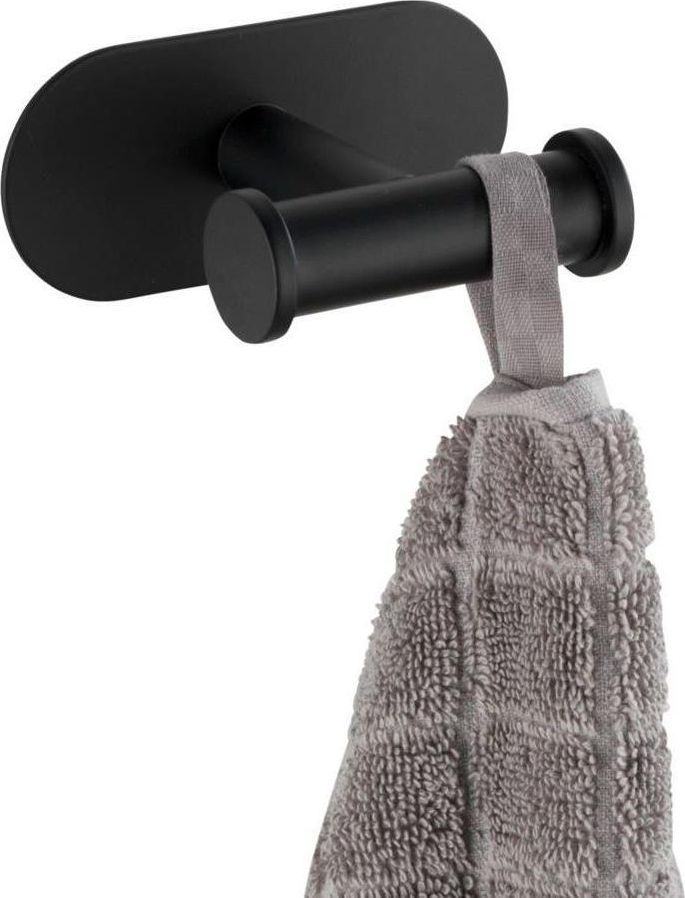 Wenko Uchwyt 2-hakowy czarny (51265)