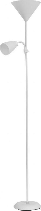 Lampa podłogowa Orno Lampa stojąca podłogowa URLAR, 175 cm, max 25W E27, max 25W E14, biała