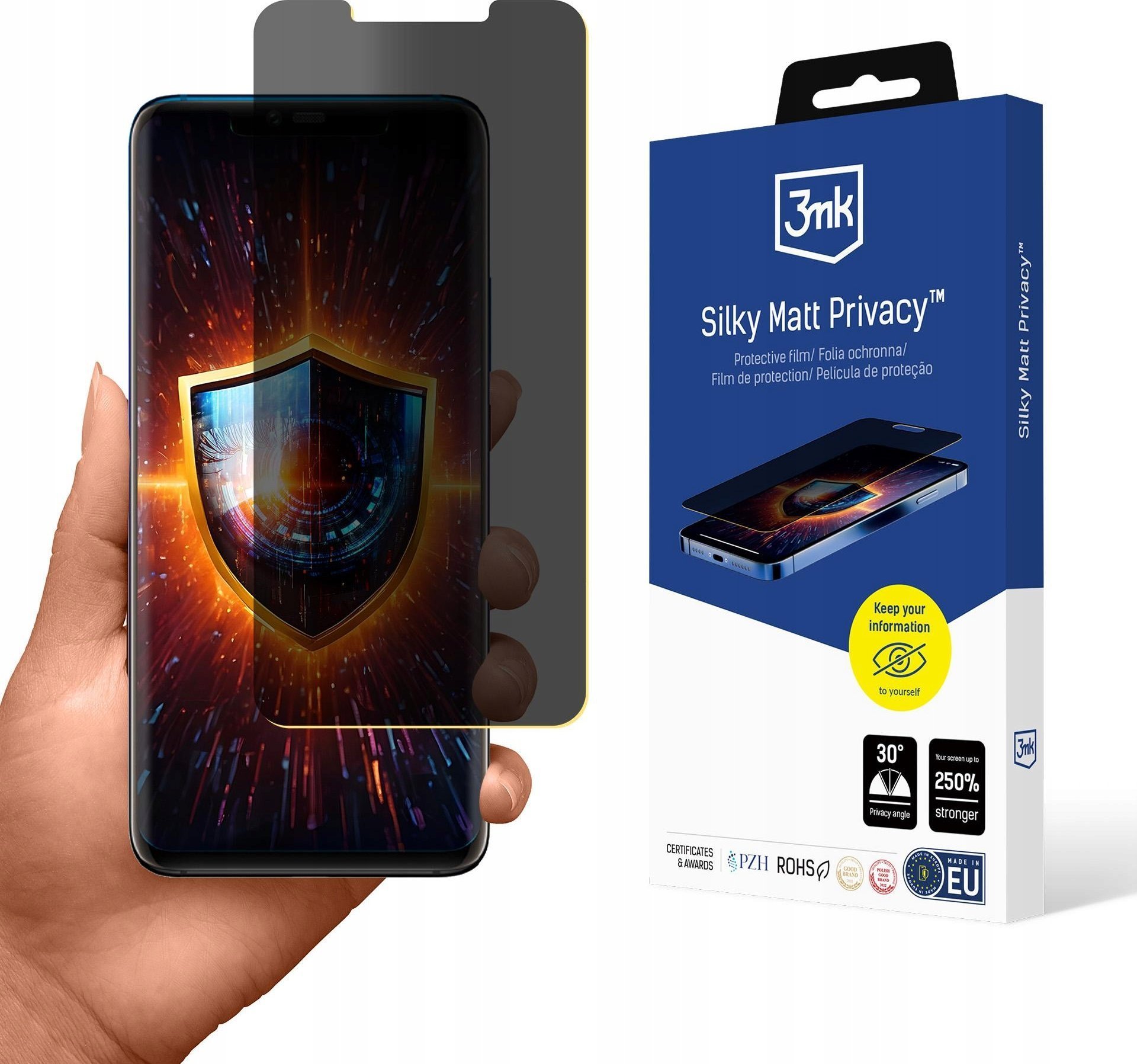 3mk Silky Matt Privacy pro Huawei Mate 20 Pro