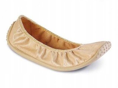 Befado Balerinki Kapcie Baletki Złote 893X041_27