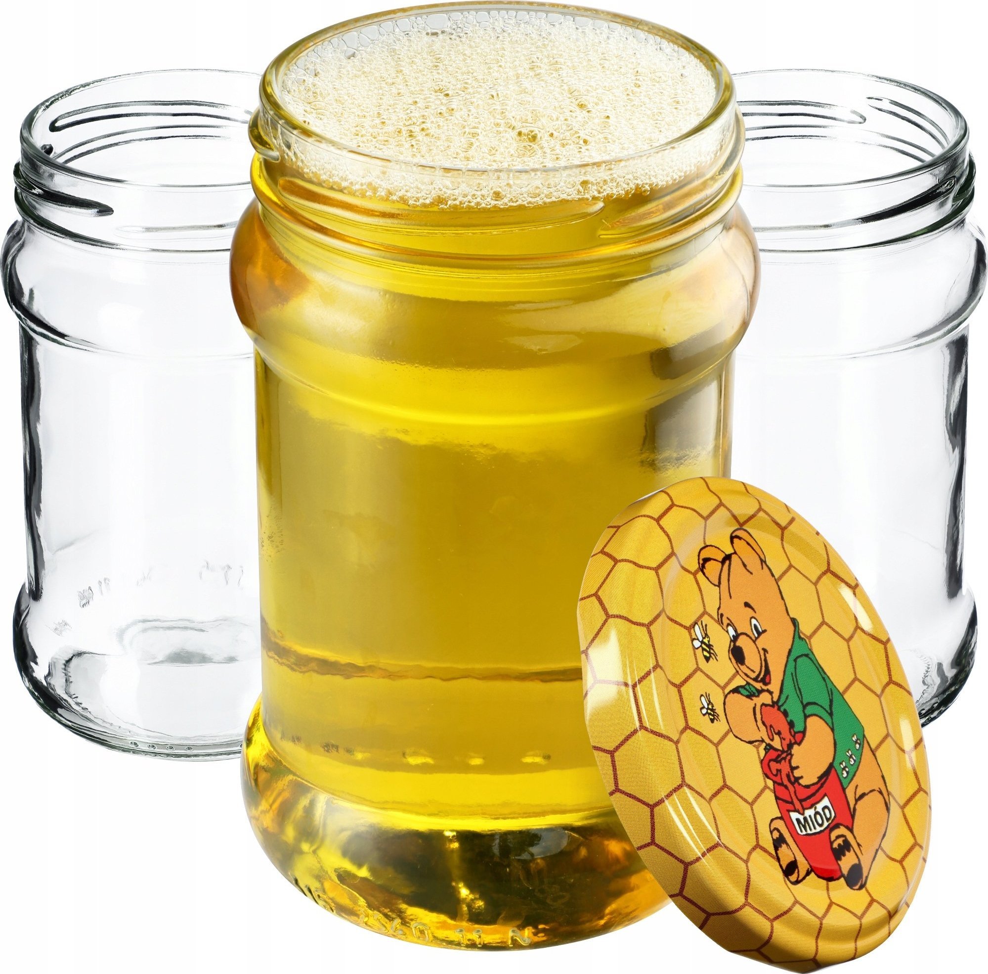 Kadax 50x Słoik 315ml + Zakrętka fi66 Na Przetwory Dżem