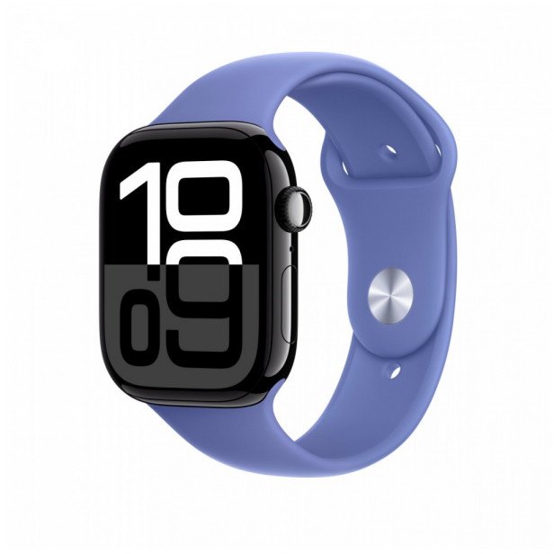 apple Pasek sportowy w kolorze błękitnego hiacyntu do koperty 46 mm - rozmiar S/M