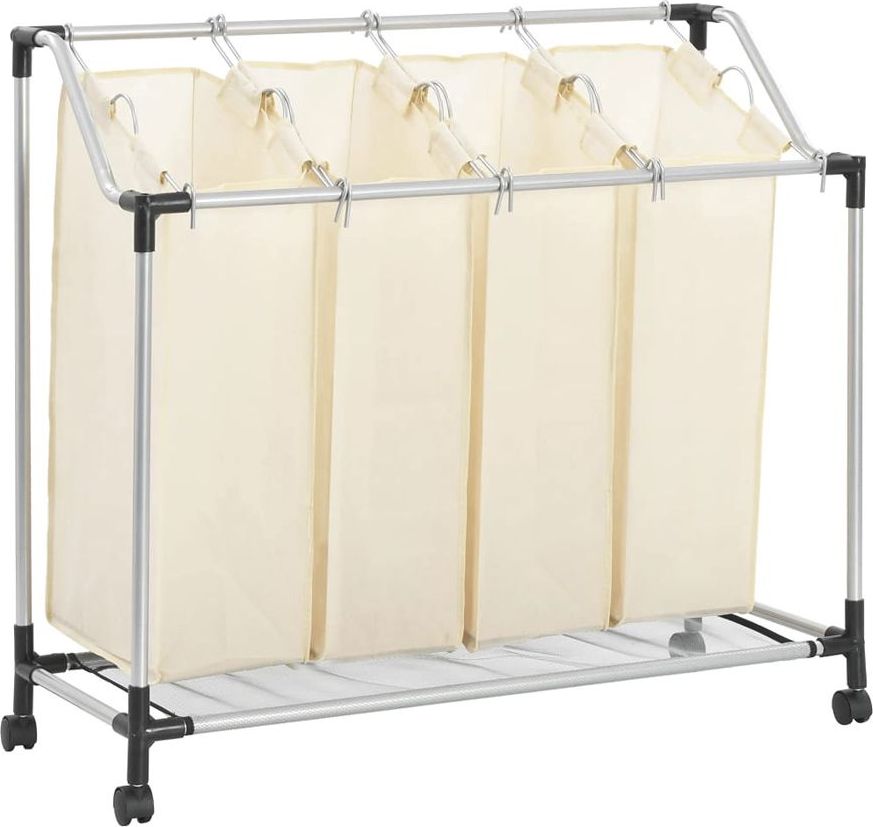 Kosz na pranie Elior Trinny 3X kremowy (E10588vidaxl_282428)