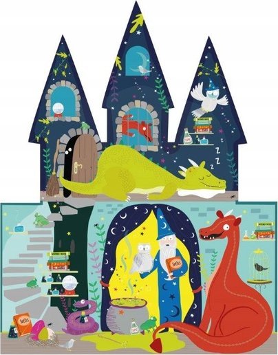 Rock Dėlionė, Burtai, 40 det.