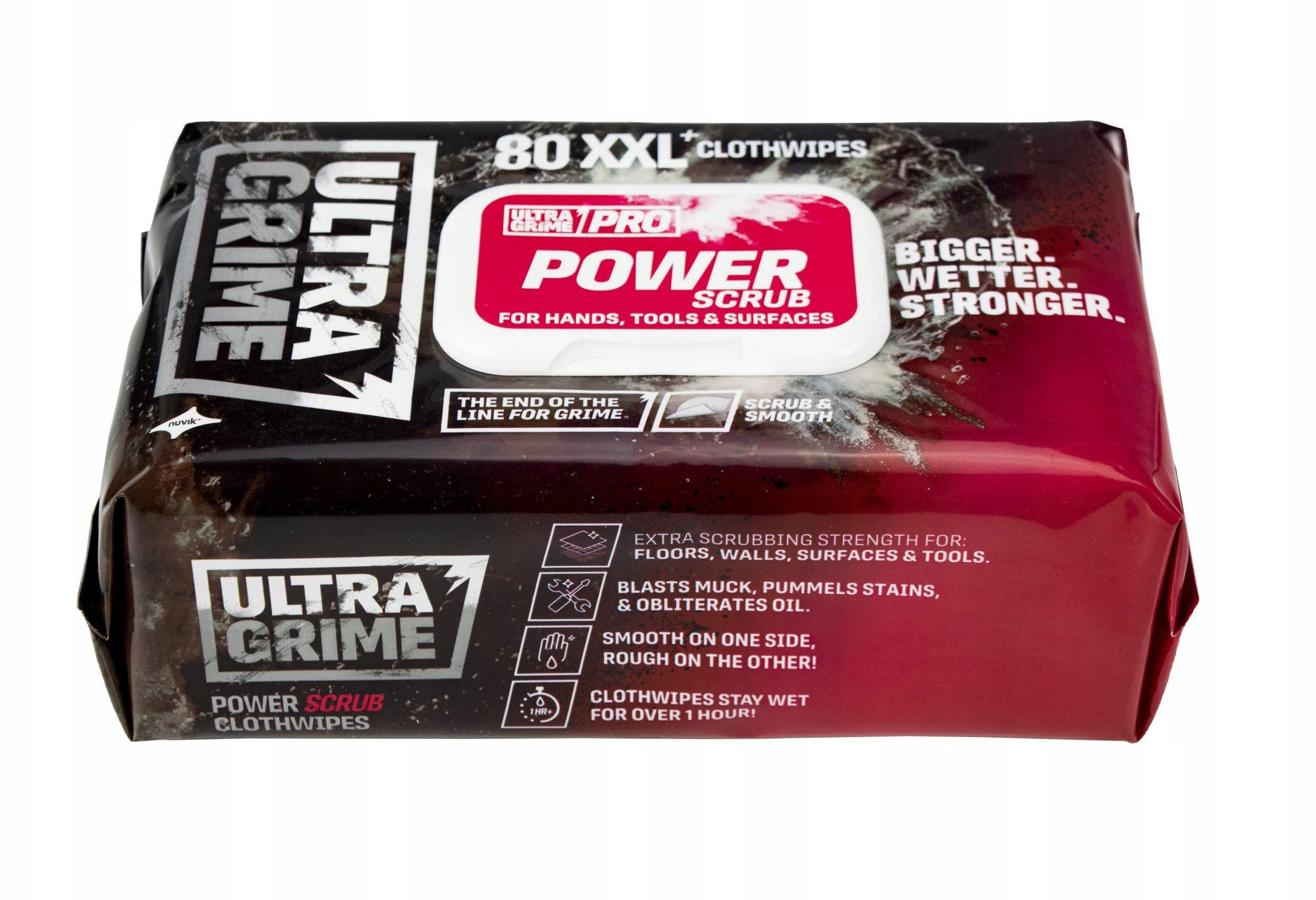 ULTRAGRIME Pro power scrub wipes - 2213220