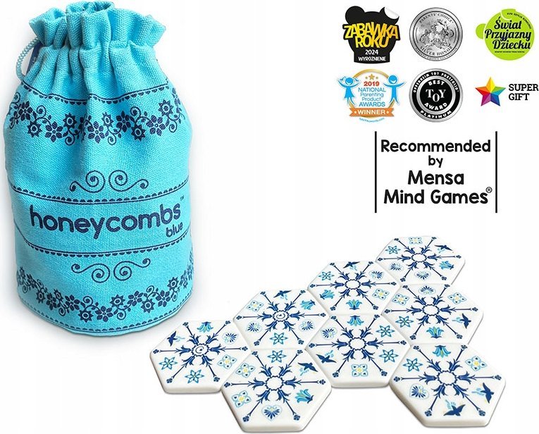 Rebel Gra Honeycombs Blue